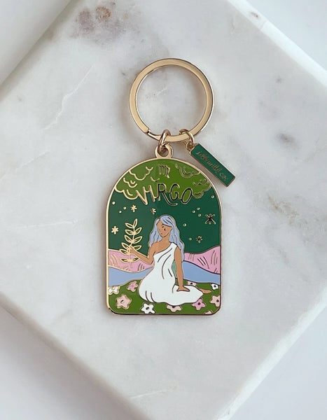 Idlewild Co. Zodiac Keychain - Virgo - Idlewild Co. - Wild Lark
