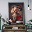 Animal Head Prints - Dachshund Dog - Ink & Drop - Wild Lark