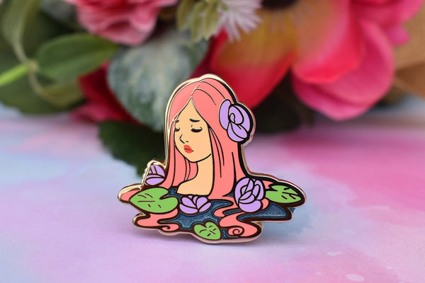 Enamel Pin - Ophelia - The Moonborn - Wild Lark