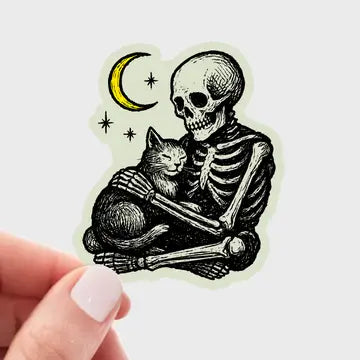 Yarnival Stickers - You're Safe Meow Sticker - Yarnival - Wild Lark