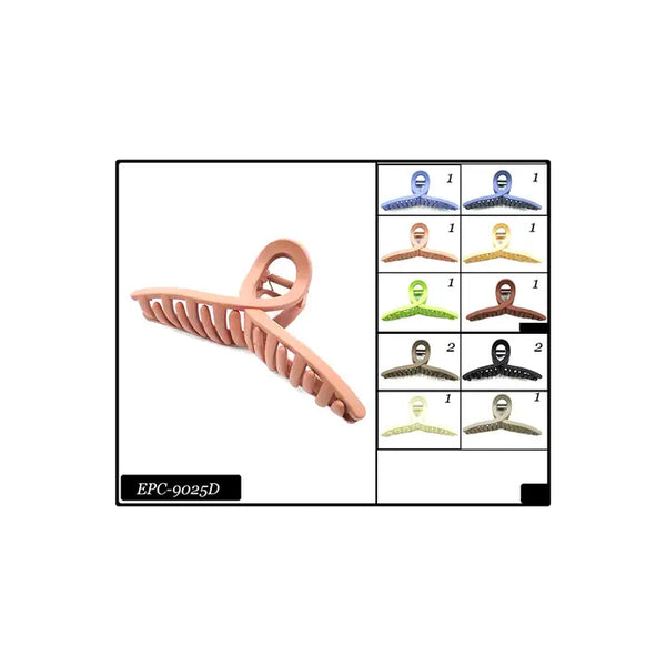 Hana Solid Plastic Hair Clip - - Hana - Wild Lark