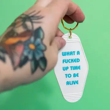 Motel Keychain - GetBullish - What a Fucked Up Time to be Alive - GetBullish - Wild Lark