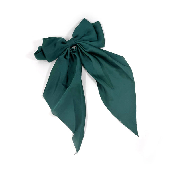 Victoria Hair Bow - Teal - Rainbow Unicorn Birthday Surprise - Wild Lark