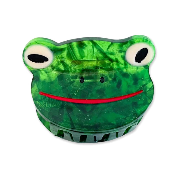 Jenny Lemon Large Hair Clip - Mini Green Frog - Jenny Lemons - Wild Lark
