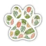 Multicolor Plant Paw Print Sticker -  - Big Moods - Wild Lark