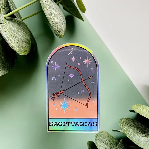 Zodiac Holographic Sticker - Sagittarius - Ark Made - Wild Lark