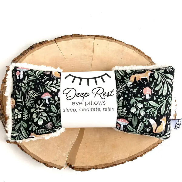 Deep Rest Eye Pillow - Fox & Toadstool - Little Man - Wild Lark