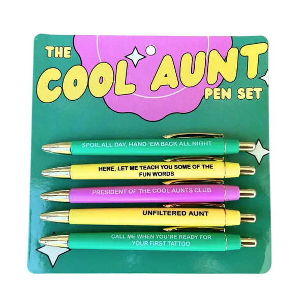 Fun Club Pen Sets - Cool Aunt - FUN CLUB - Wild Lark