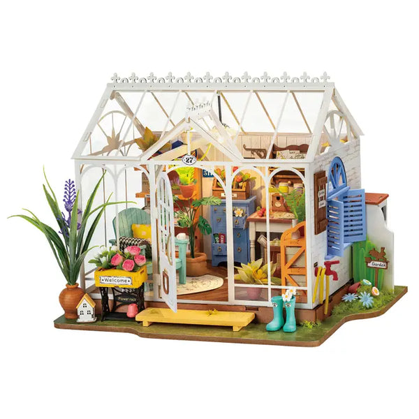Diy Miniature House Kit - Dreamy Garden House - Hands Craft - Wild Lark