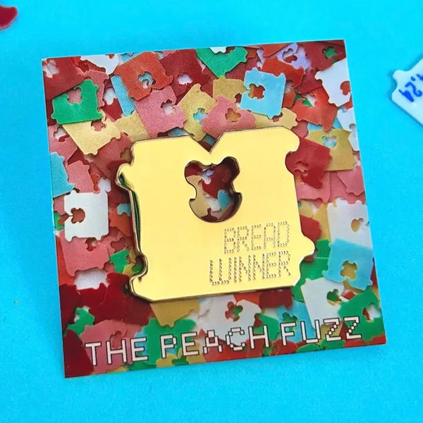 Bread Winner Pin - - The Peach Fuzz - Wild Lark