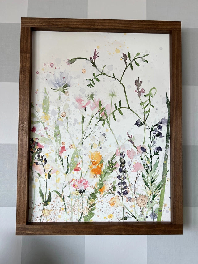 Summer Watercolor 3 Wall Decor -  - Lily and Sparrow - Wild Lark