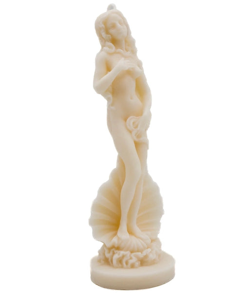 Birth of Venus Pillar Candle - - A Pleasant Thought - Wild Lark