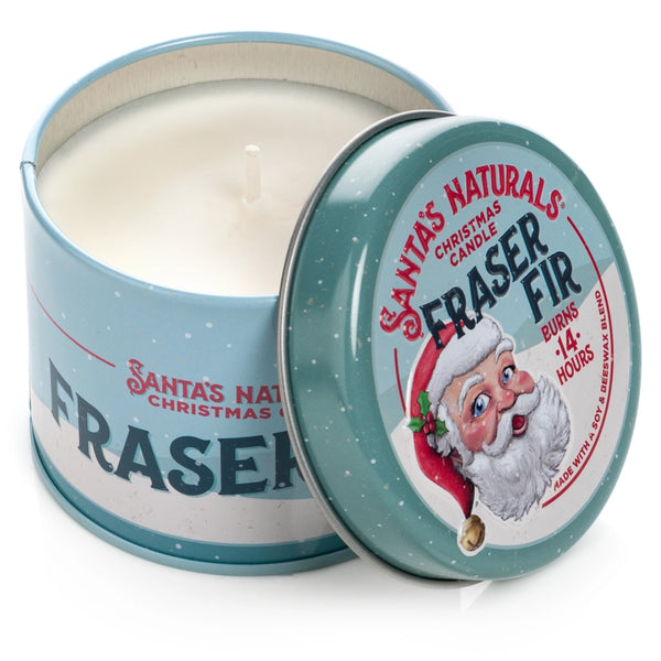 Santa's Naturals Candles - Fraser Fir - 3.5oz Mini - Santa's Naturals - Wild Lark