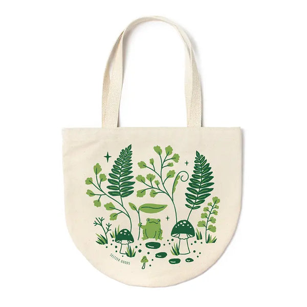 Round Canvas Tote - - Seltzer Goods - Wild Lark