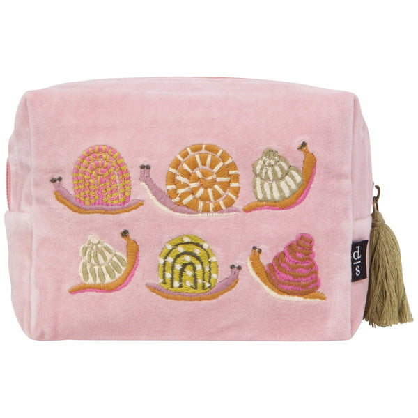 Embroidered Pouch - Gardenland - Danica Studio - Wild Lark