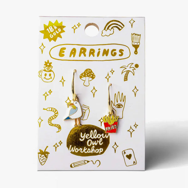 Drop Earrings - - Yellow Owl Workshop - Wild Lark