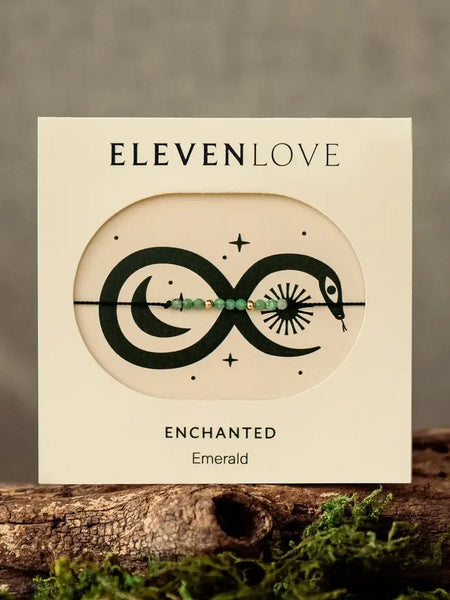 Wish Bracelets - Enchanted Emerald - Eleven Love - Wild Lark