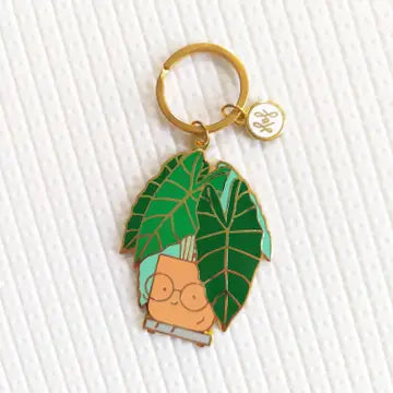 Plant Buddy Keychain - Alocasia - Home by Faith - Wild Lark