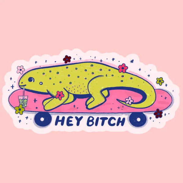 Tender Ghost Stickers - Hey Bitch - Tender Ghost - Wild Lark