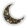 Floral Moon Sticker -  - Big Moods - Wild Lark