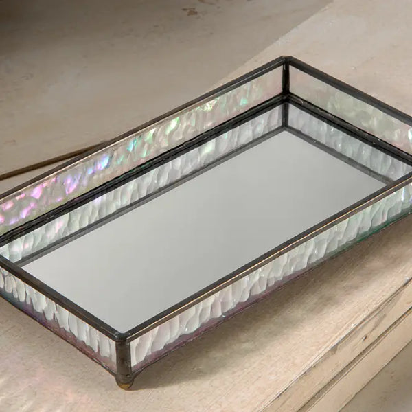Small Glass Vanity Tray - - J Devlin - Wild Lark
