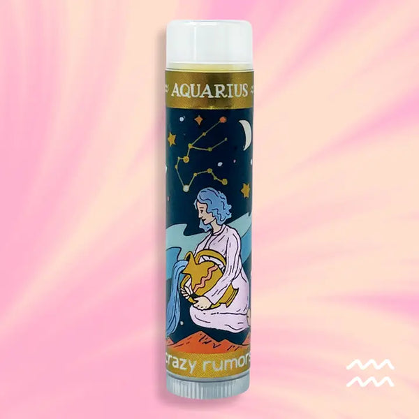 Crazy Rumors Zodiac Lipbalms - Aquarius - Crazy Rumors - Wild Lark