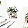 Cat and Plant Stickers -  - Sketchy Notions - Wild Lark