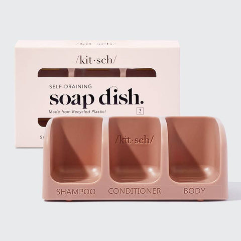 Bottle-Free Beauty Self-Draining Soap Dish -  - KITSCH - Wild Lark