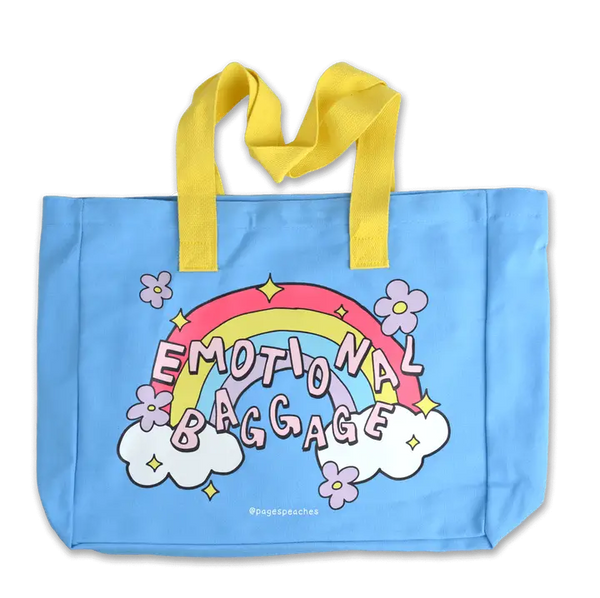 Tote Bags - Emotional Baggage - Page's Peaches - Wild Lark