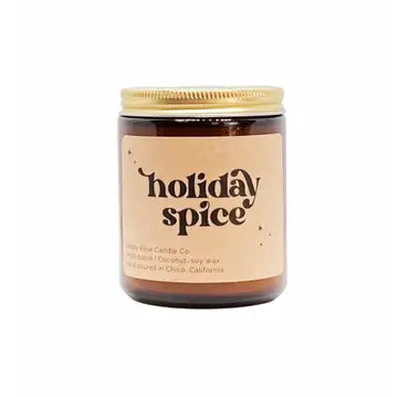Holiday Candles - Holiday Spice - Poppy & Rose Candle Co. - Wild Lark