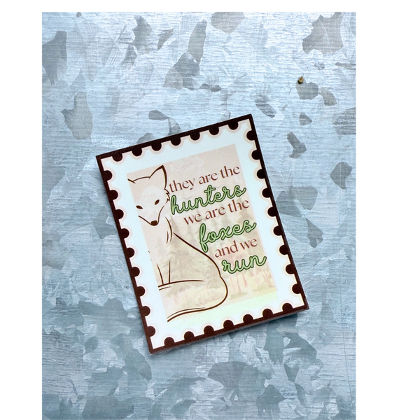 Typo Lettering Co. Stickers - Tay Inspired 1989 Foxes - Typo Lettering Co. - Wild Lark