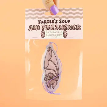 Turtle's Soup Scented Car Air Freshener - Hanging Bat Scented Car Air Freshener - Turtle's Soup - Wild Lark