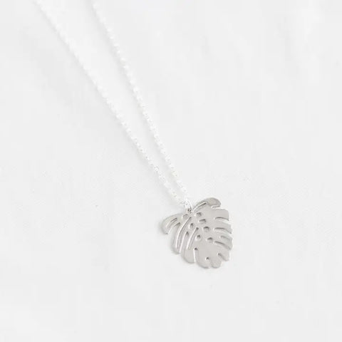 Monstera Leaf Necklace -  - Birch Jewellery - Wild Lark