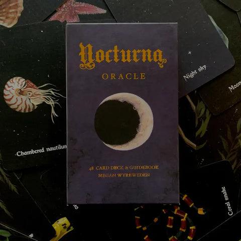 Nocturna Oracle Deck - 48 Card Deck with Guidebook -  - The Creeping Moon - Wild Lark