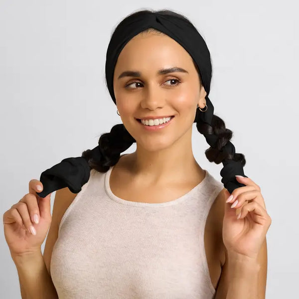 Set & Flow Active Heatless Curling Headband - - KITSCH - Wild Lark