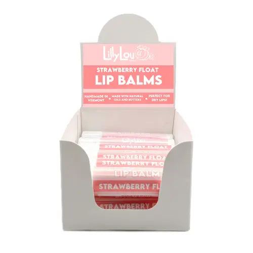 Lilly Lou Lip Balm - Strawberry Float - Lilly Lou Soap Co. - Wild Lark
