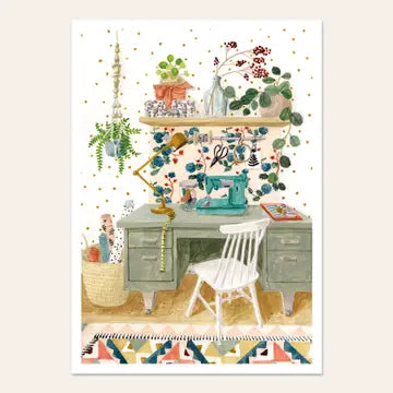 Posters by Melanie Voituriez - Display The Workshop - Melanie Voituriez - Wild Lark