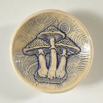 Pottery Dish Bowls - Mushrooms - Walton Clay Studio - Wild Lark