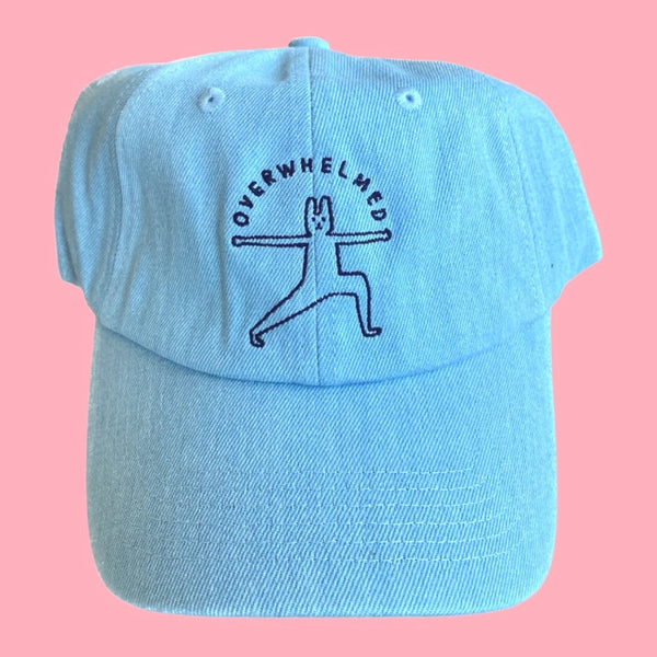 Overwhelmed Baseball Hat - - The Peach Fuzz - Wild Lark