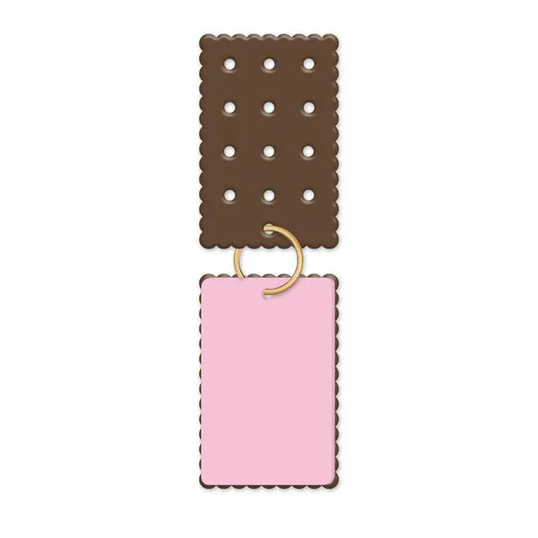 Saturday Sundae Strawberry Mini Ice Cream Sandwich Charm Note Cards - - Studio Oh! - Wild Lark