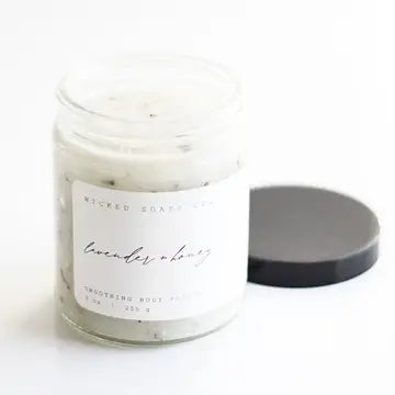 Lavender + Honey Body Polish - - Wicked Soaps Co. - Wild Lark