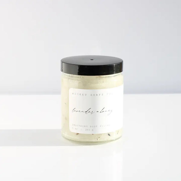 Lavender + Honey Body Polish - - Wicked Soaps Co. - Wild Lark