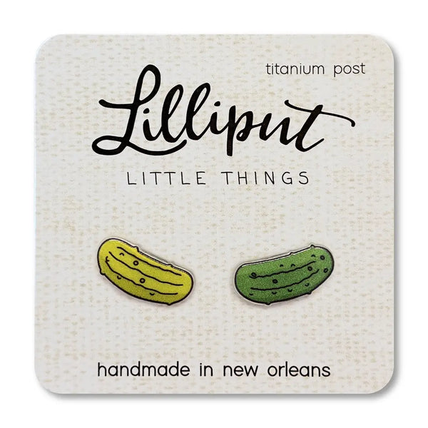 Lilliput Little Things Earrings - Pickle - Lilliput Little Things - Wild Lark