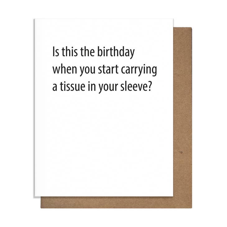 Tissue - Birthday Card -  - Pretty Alright Goods - Wild Lark