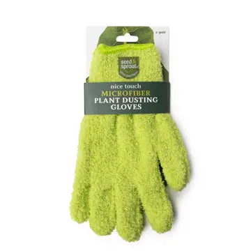 Seed N Sprout Nice Touch Microfiber Plant Dusting Gloves