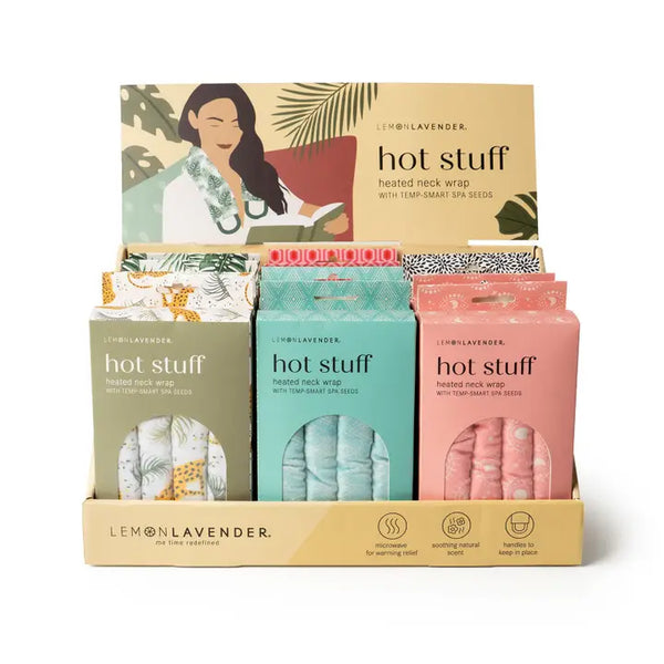 Lemon Lavender Hot Stuff Heated Neck Wrap -  - DM Merchandising - Wild Lark