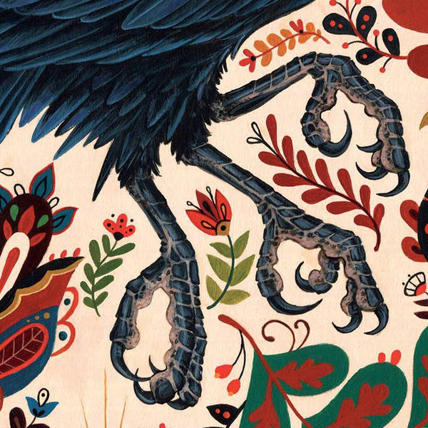 Rude Bones Print - - Mheld Illustration - Wild Lark