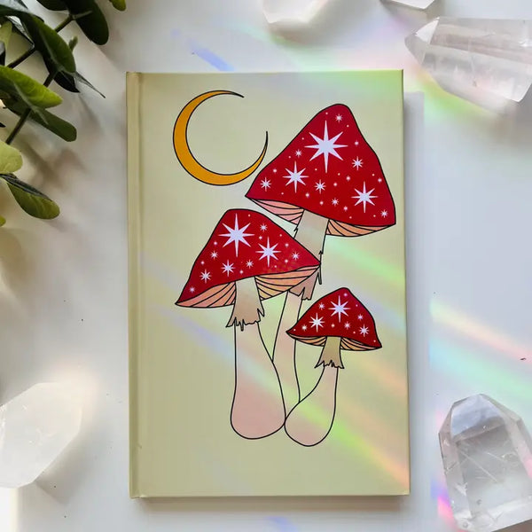 Mushrooms At Midnight Lined Journal -  - Ark Made - Wild Lark