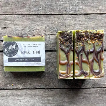 Handmade Rough Cut Soap Bars - Earthy + Bold Scents - Forest Chai - Rough Cut Soaps & Sundries - Wild Lark
