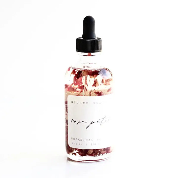 Rose Petal Body Oil - - Wicked Soaps Co. - Wild Lark